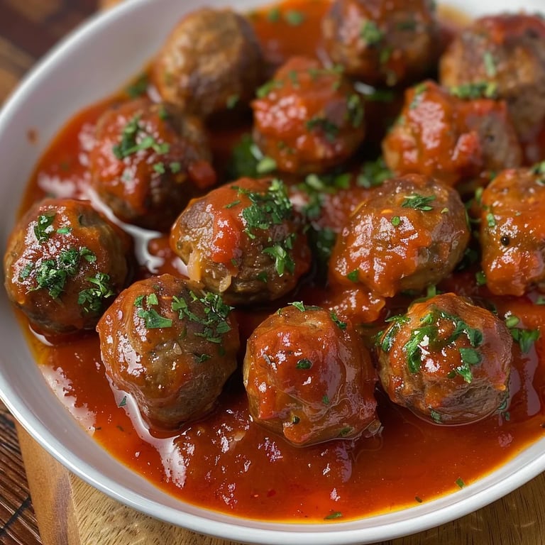 Almôndegas rápidas