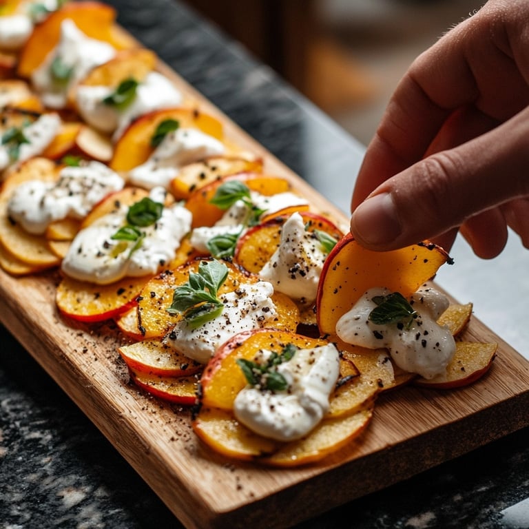 Aperitivos fáceis e elegantes de outono para um grupo