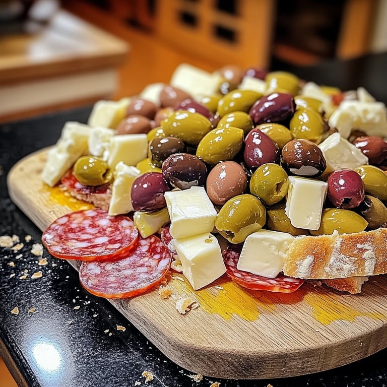 Tábua de frios simples e deliciosa