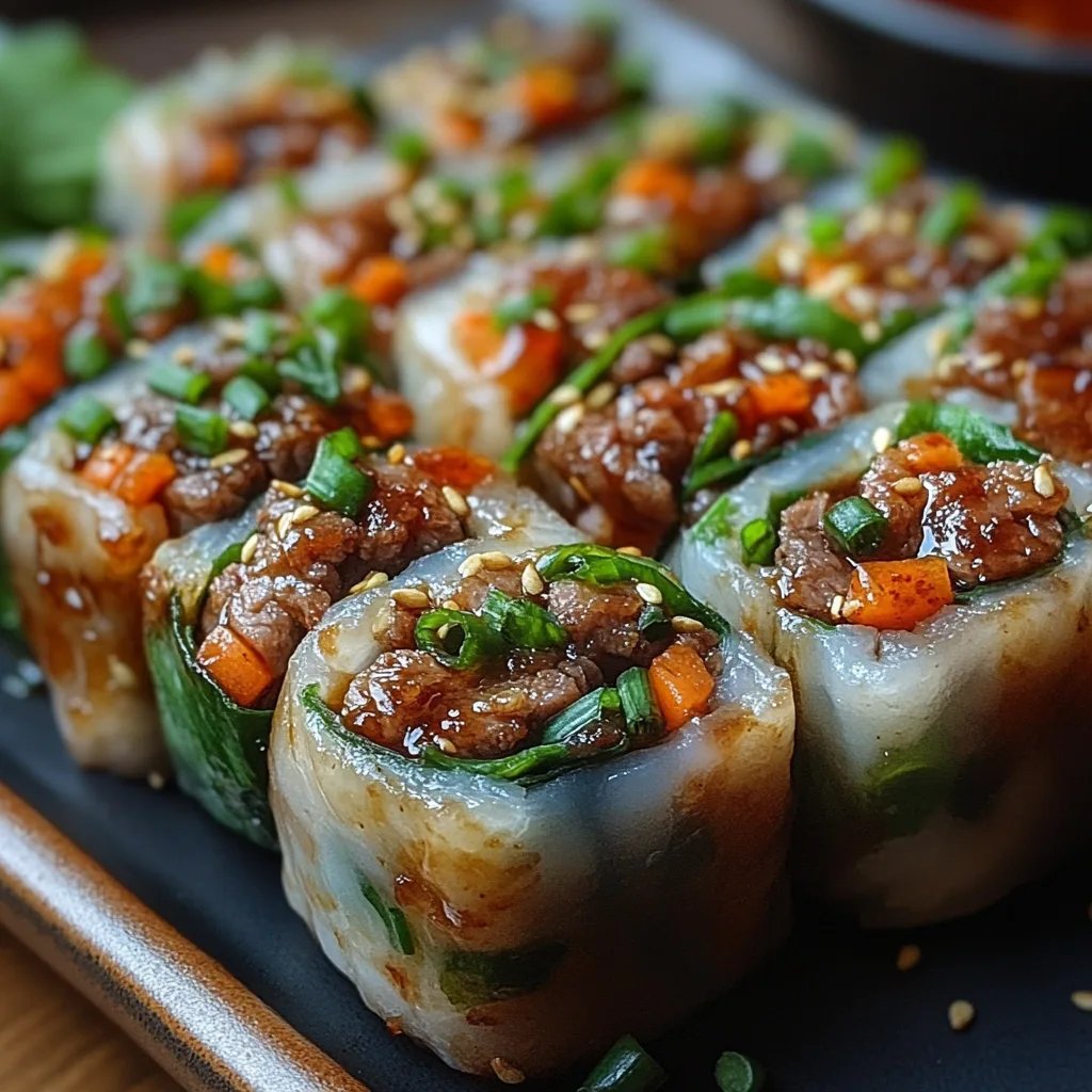 Rolinhos de Carne com Manjericão Tailandês: Uma Receita Incrível e Definitiva