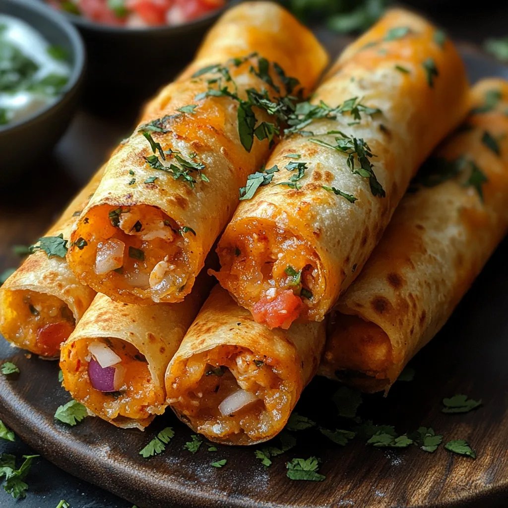 Taquitos de Frango com Jalapeño e Cream Cheese: Uma Receita Incrível e Definitiva para Todos