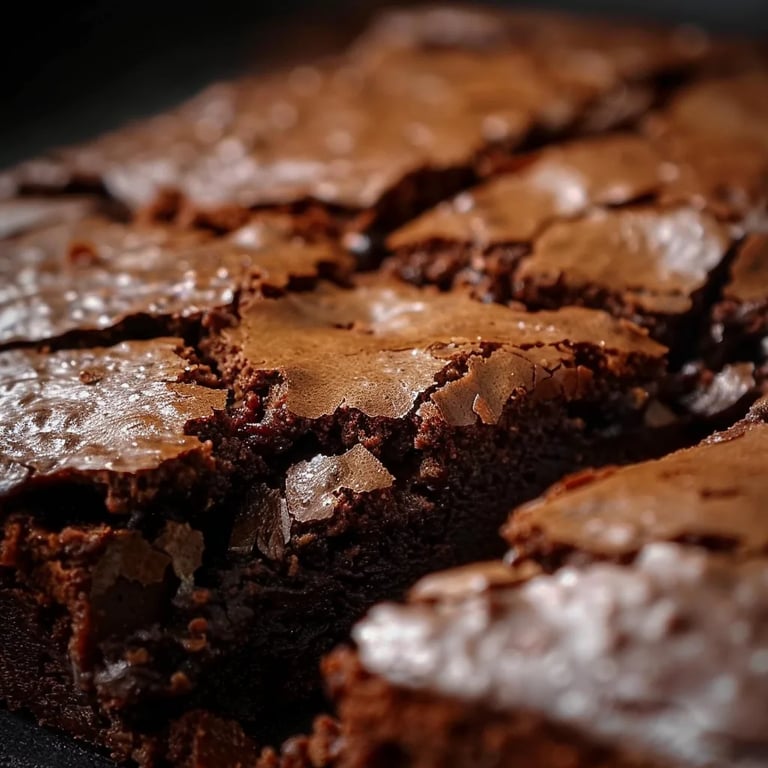 Brownies de Chocolate Fofinhos