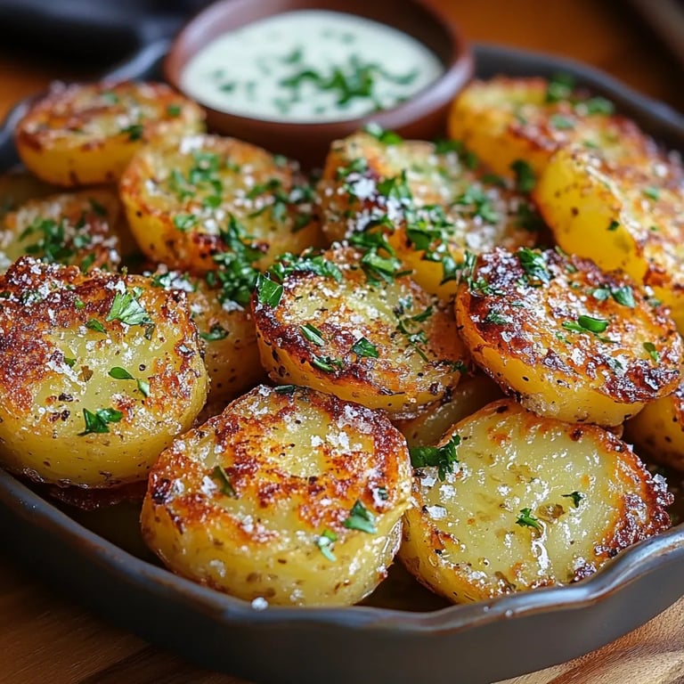 Batatas Esmagadas Rápidas e Crocantes: Uma Receita Incrível e Definitiva