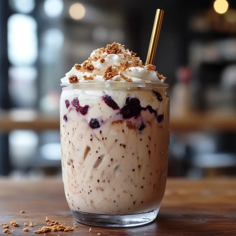 Café Gelado de Mirtilo com Canela e Açúcar Mascavo: Uma Receita Incrível e Definitiva