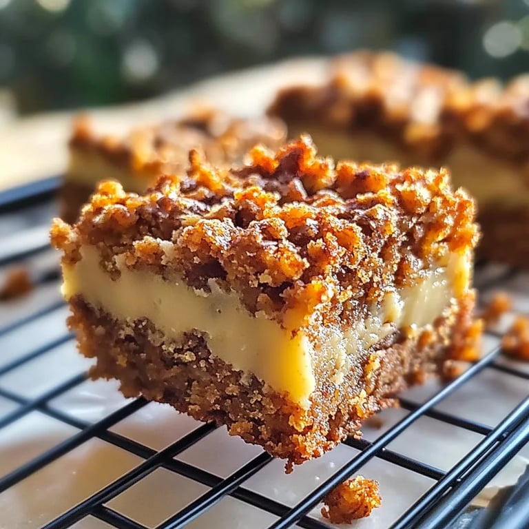 Barras de Bolo de Cenoura