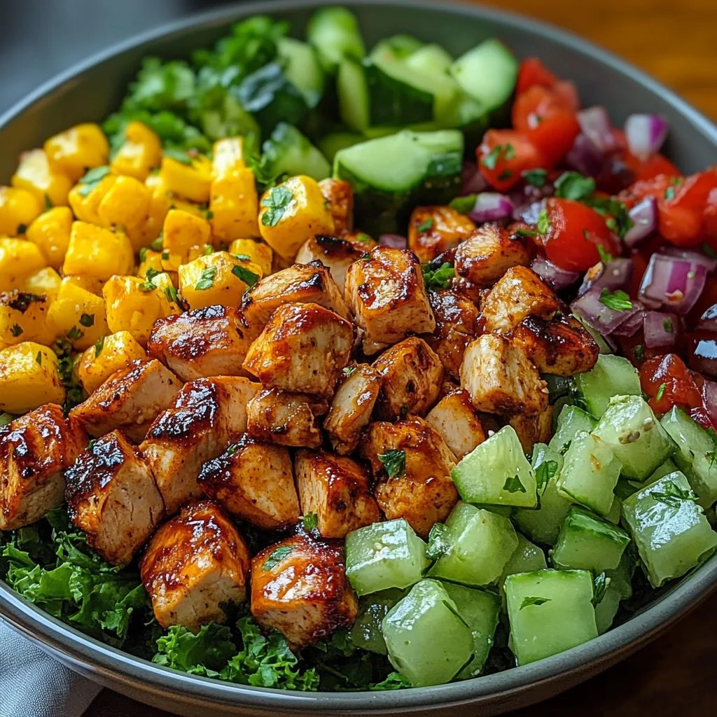 Salada Picada com Frango ao BBQ: Uma Receita Incrível e Definitiva