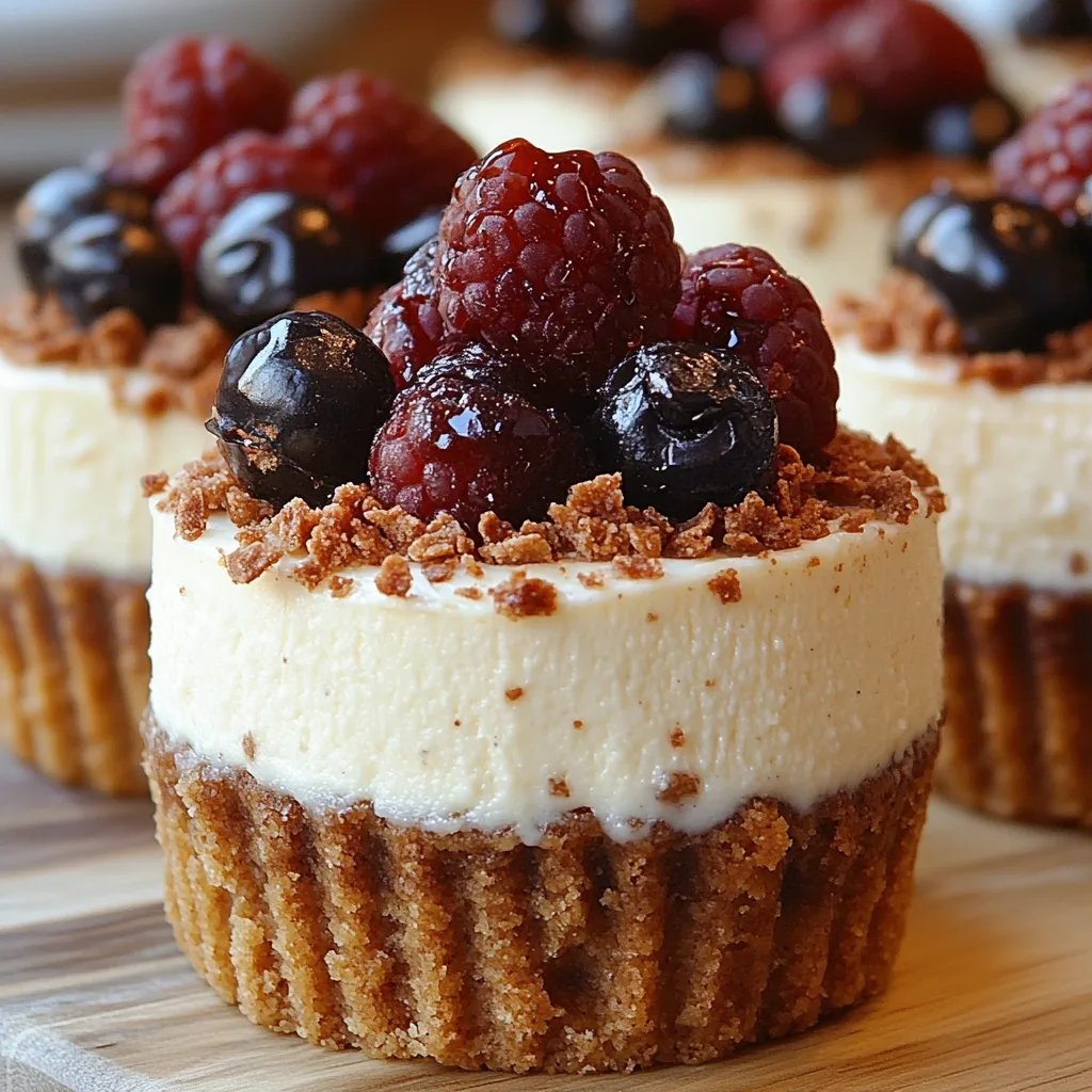 Mini Cheesecakes Veganos: Uma Receita Incrível e Definitiva