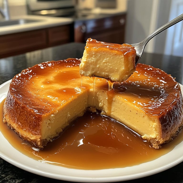 Flan de ovo caseiro