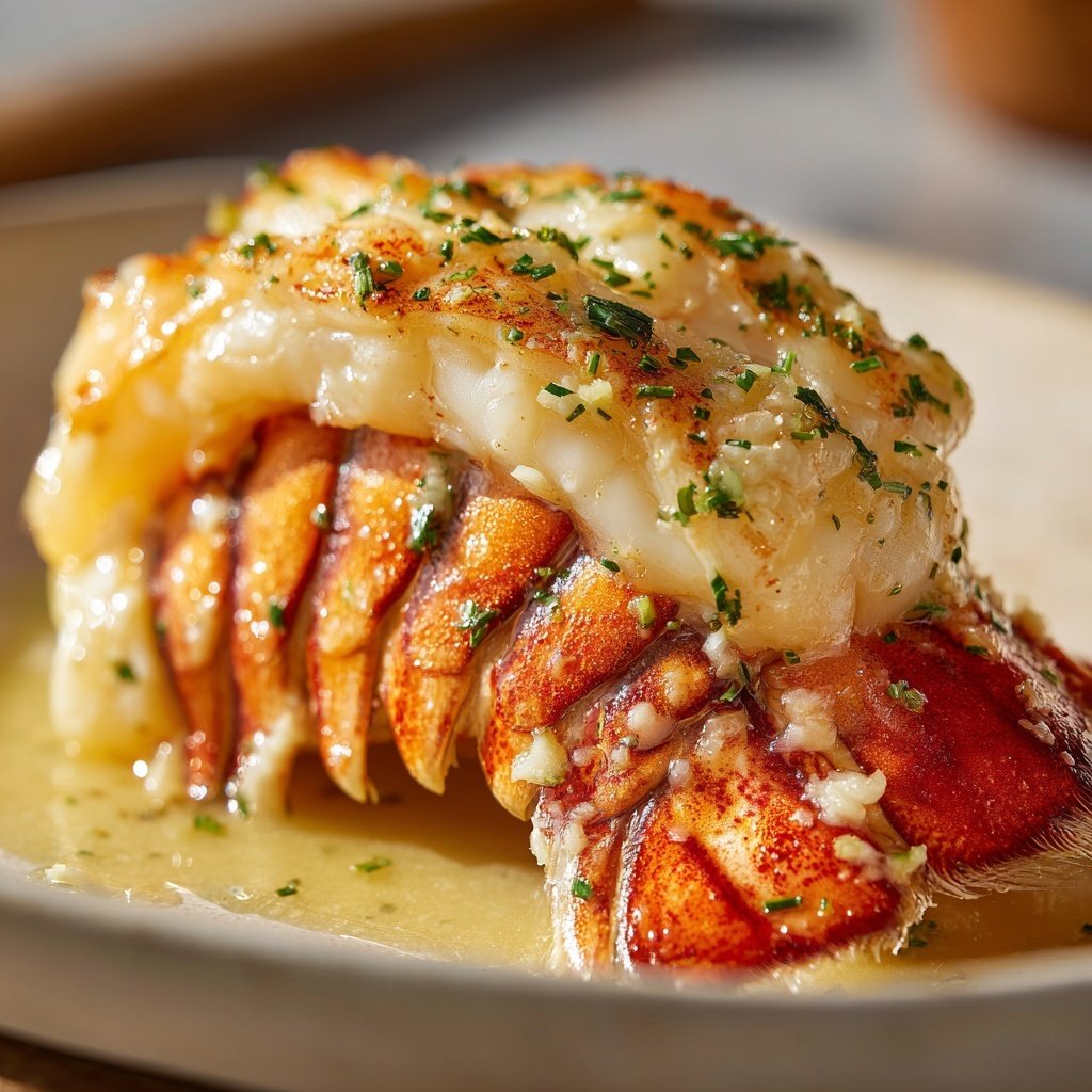 Cauda Lagosta Manteiga Clarificada Ervas