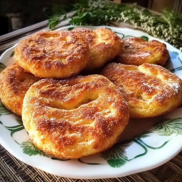 Bolinho de chuva assado dos romeiros