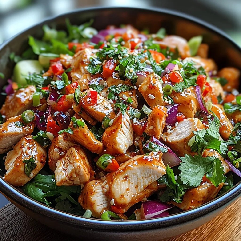 Salada de Frango Tailandesa de Verão: Uma Receita Incrível e Definitiva