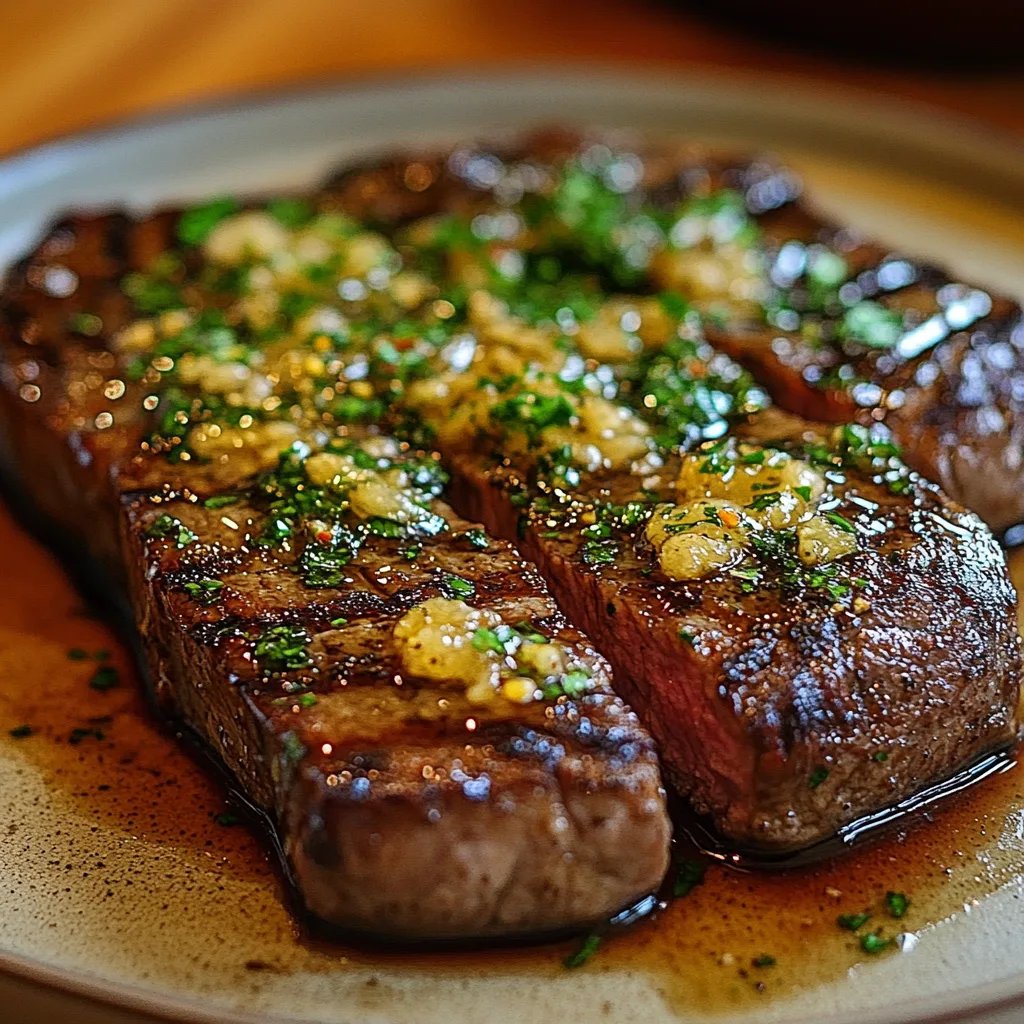 Bife Brasileiro com Manteiga de Alho: Uma Receita Definitiva e Incrível