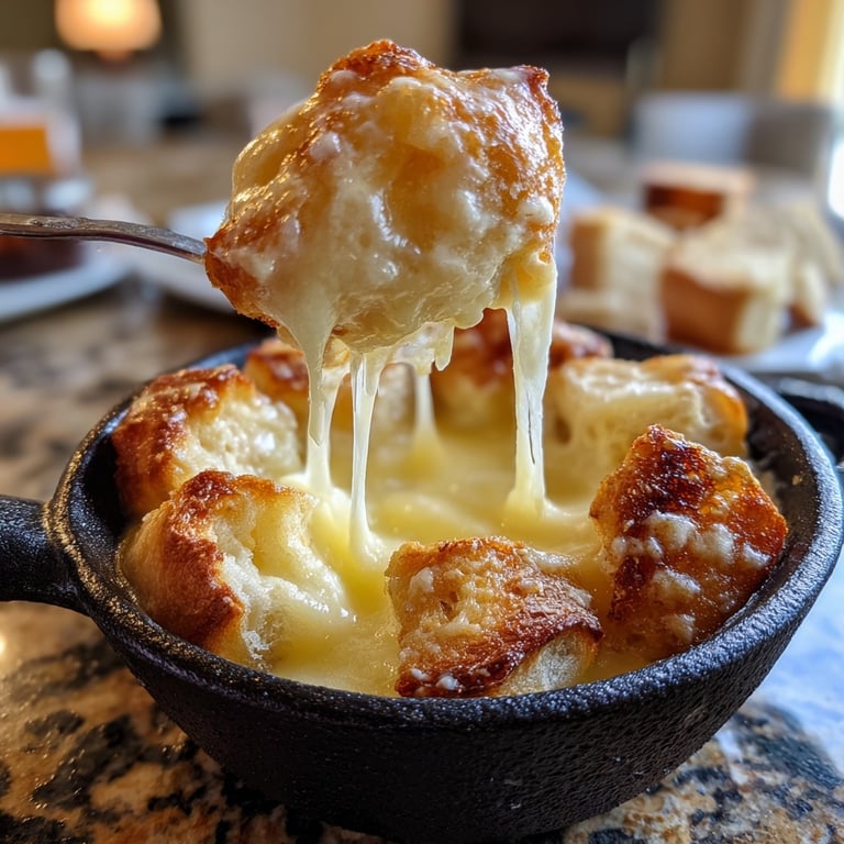 Fondue de queijo suíço