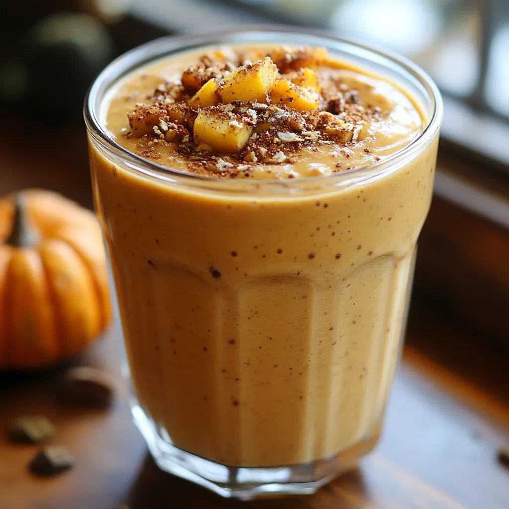 Smoothie de Proteína com Torta de Abóbora: Uma Receita Incrível e Essencial