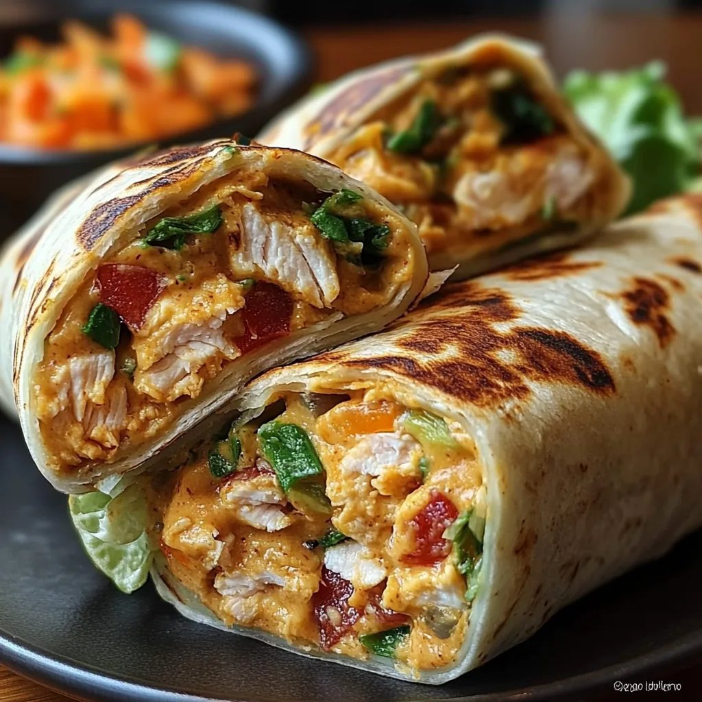 Wraps de Frango com Molho de Amendoim Tailandês: Uma Receita Incrível e Definitiva