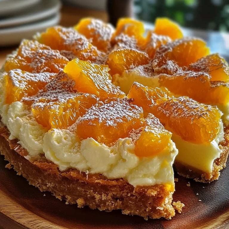 Torta de Abacaxi com Laranja dos Sonhos
