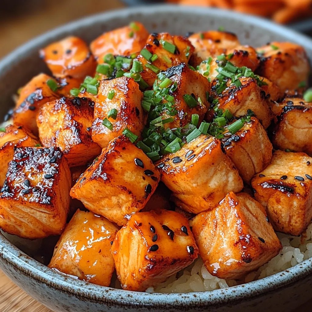 Tigelas de Salmão Bang Bang na Air Fryer: Uma Receita Incrível e Definitiva