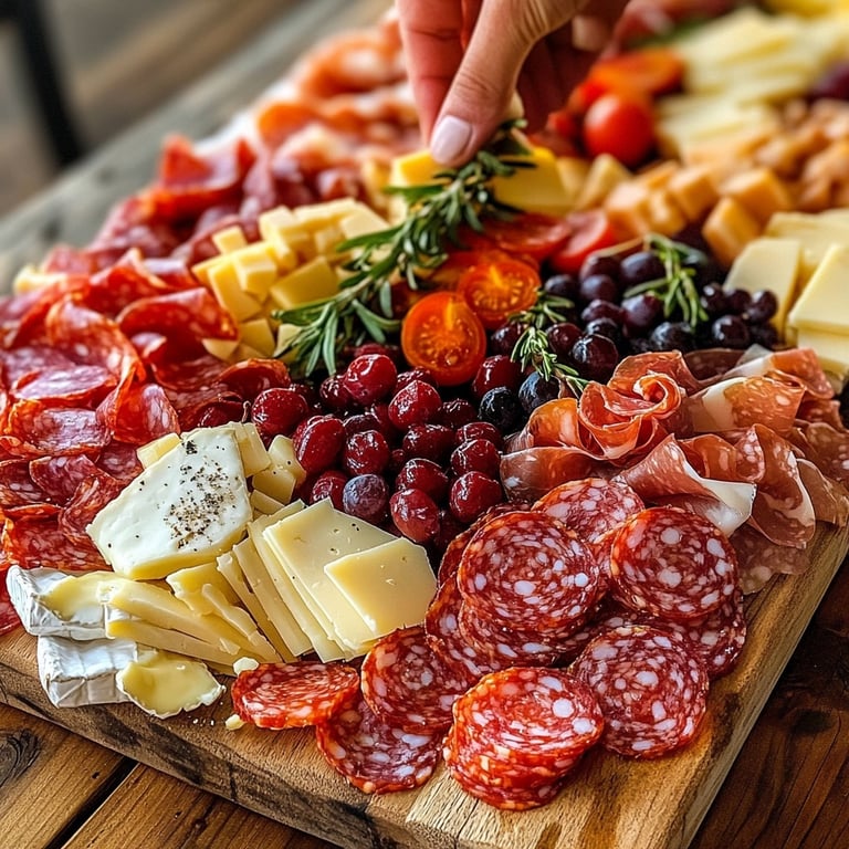 Tabua de frios para receber