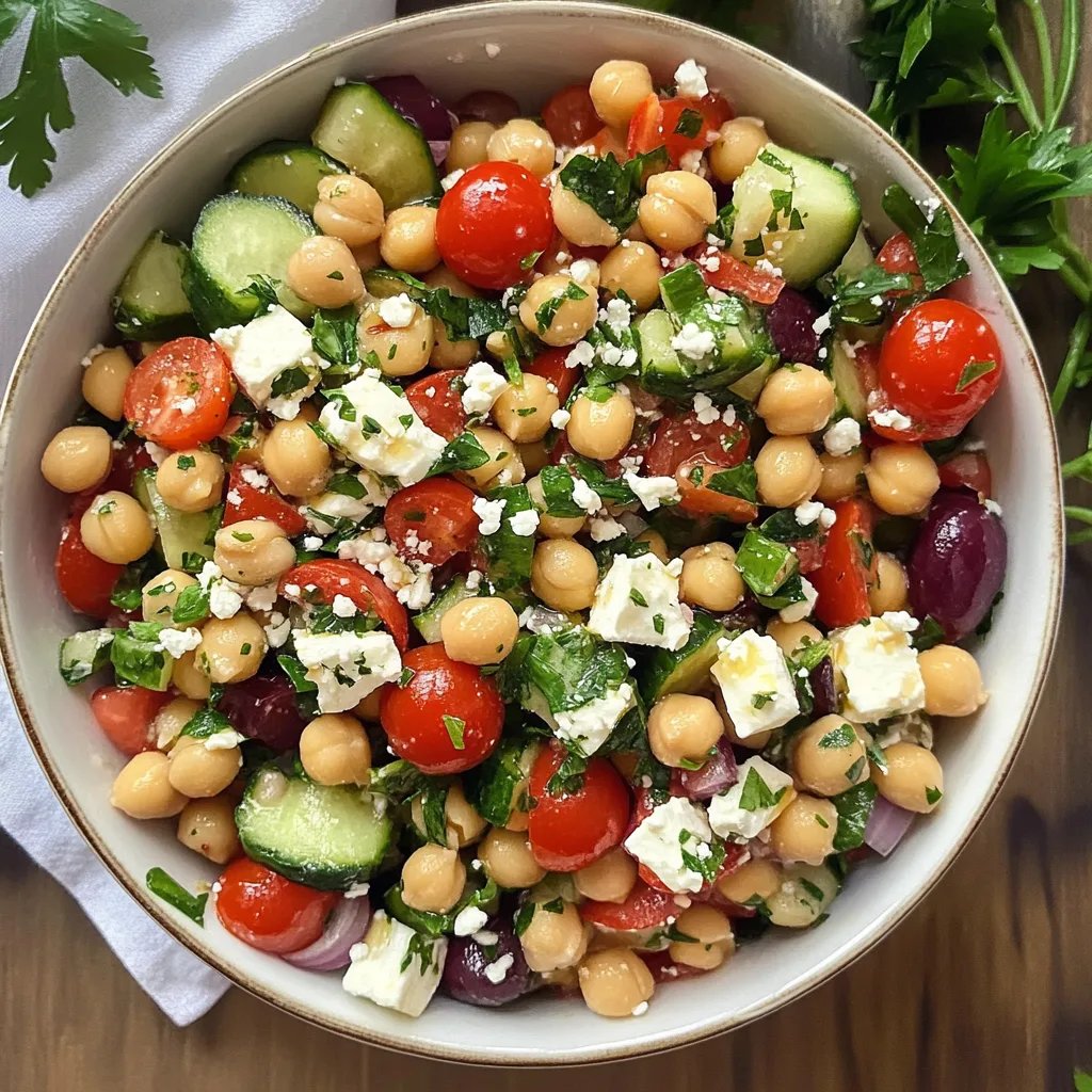 Salada Mediterrânea de Grão de Bico e Queijo Feta: A Wonderful Ultimate Recipe for Everyone