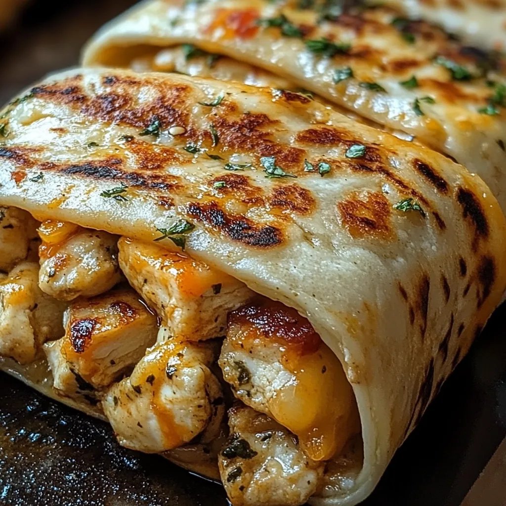 <p>Wraps de Frango com Alho e Queijo: Receitas Incríveis para Saborear</p>