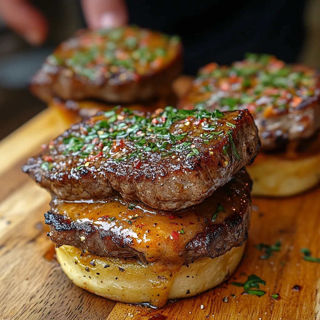 Sliders de Bife com Manteiga Cowboy: Uma Receita Incrível e Definitiva