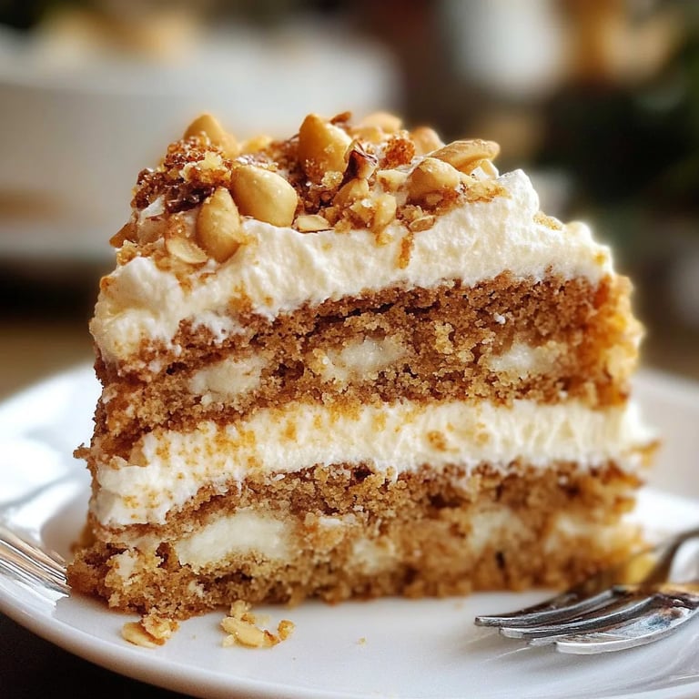 Bolo de Nozes Recheado