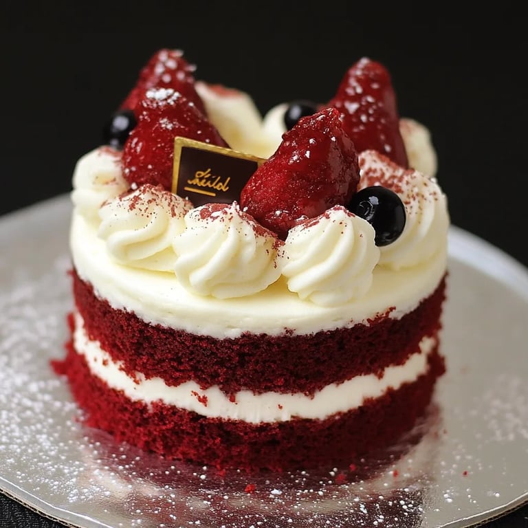 Mini Red Velvet Cake