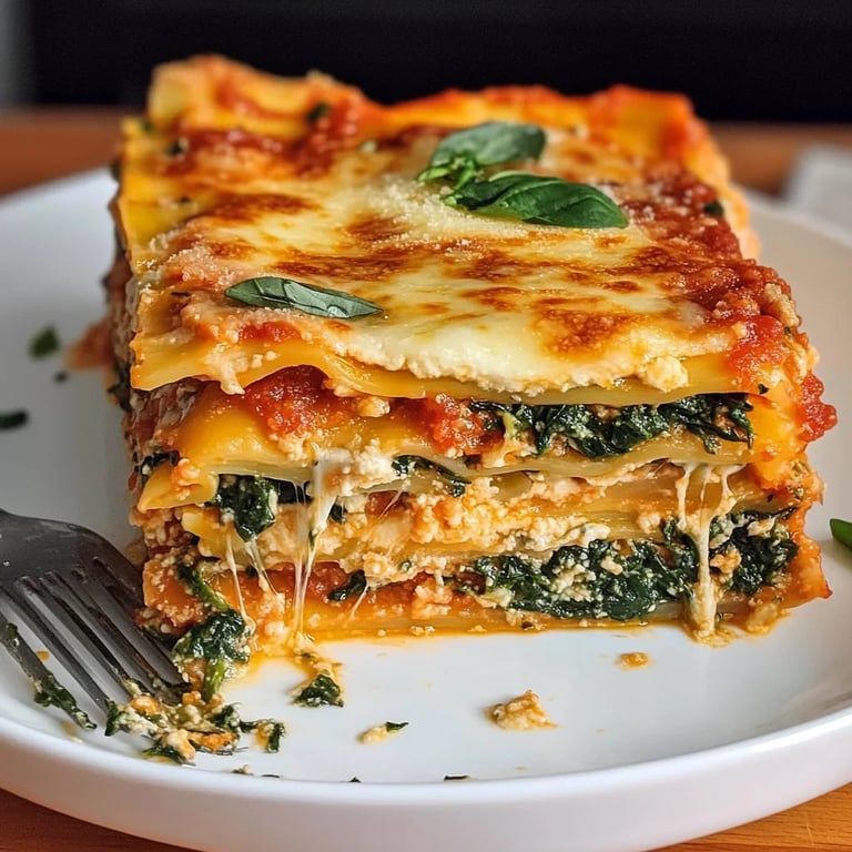 Lasanha de Espinafre Suprema