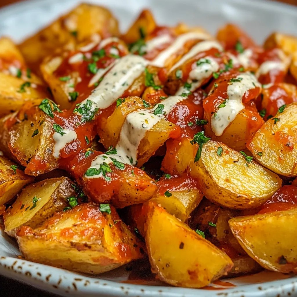 Patatas Bravas con Salsa Picante Casera: La Increíble Receta Última
