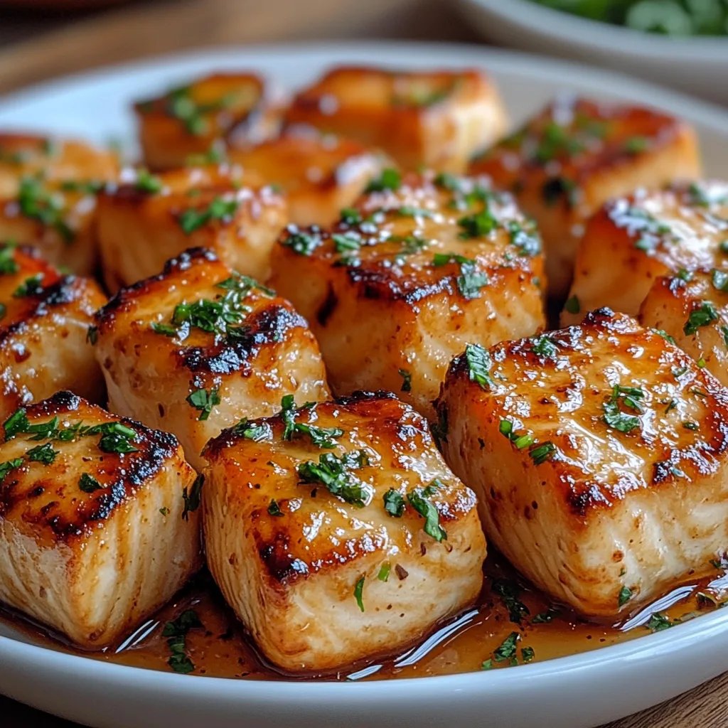 <p>Pedaços Crocantes de Salmão com Alho e Mel na Air Fryer: Uma Receita Incrível e Definitiva</p>